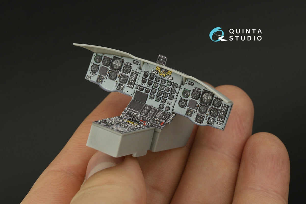 Intérieur coloré imprimé en 3D sur papier décalcomanie Quinta Studio QD35123 CH-47A (Trumpeter) 1/35 – image 8