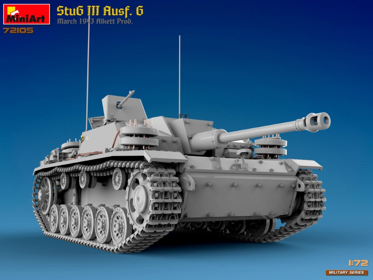 MiniArt 72105 StuG III Ausf. G March 1943 Prod. 1/72 – imagen 8