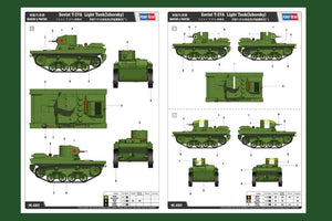 Hobby Boss 83821 Soviet T-37A Light Tank (Izhorsky) 1/35 – imagen 2