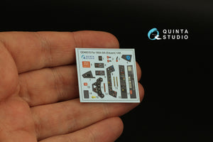 Quinta Studio QD48315 Fw 190A-5/6 3D-Printed &amp;amp; coloured Interior on decal paper (Eduard) 1/48 – imagen 3