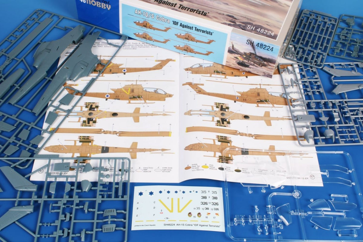 Special Hobby 48224 AH-1Q/S Cobra &amp;#39;IDF Against Terrorists&amp;#39; 1/48 – image 22