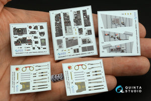 Quinta Studio QD+48371 F-4E with DMAS 3D-Printed &amp;amp; coloured Interior on decal paper (Meng) (with 3D-printed resin parts) 1/48 – Bild 3