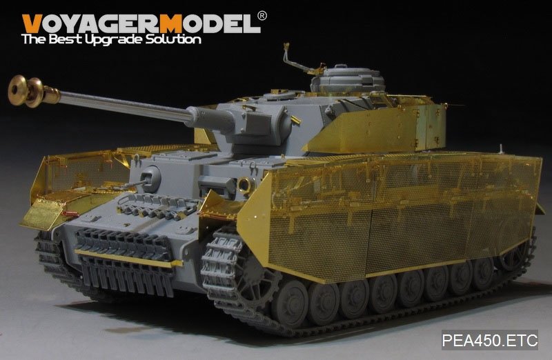Voyager Model PEA450 WWII German Pz.Kpfw.IV Ausf.J &amp;quot;Thoma shields&amp;quot; wire mesh schürzen (Last Production) (FOR Boder 35008) 1/35 – imagen 2