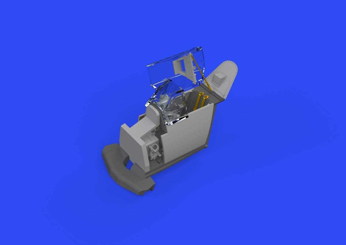 Eduard 672289 S-199 cockpit bubble canopy PRINT EDUARD 1/72 – imagen 6