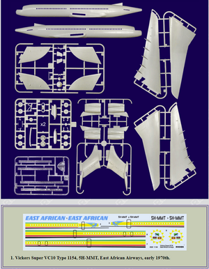 Roden 329 Vickers VC-10 Super type 1154 1/144 – imagen 2