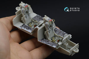 Quinta Studio QD32035 F-4C 3D-Printed &amp;amp; coloured Interior on decal paper (for Tamiya kit) 1/32 – imagen 3