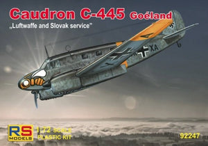 RS Models 92247 Caudron C-445 Goeland &amp;quot;Luftwaffe and Slovak service&amp;quot; 1/72