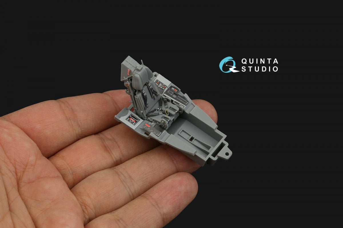 Intérieur imprimé en 3D et coloré sur papier décalcomanie Quinta Studio QD48288 F-35A (Tamiya) 1/48 – image 11