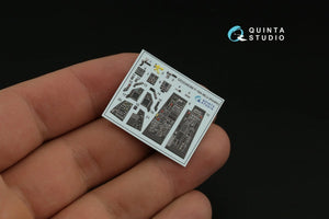 Intérieur imprimé en 3D et coloré sur papier décalcomanie Quinta Studio QD48388 F-16A MLU (Kinetic) à l&amp;#39;échelle 1/48 – image 5