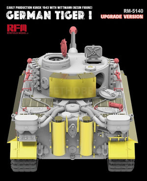 Rye Field Model 5140 Tiger I Early Production Wittmann Kursk 1943 Upgrade Version 1/35 – imagen 3