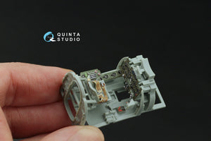Quinta Studio QD48469 A6M2 Zero (Nakajima Prod.) 3D-Printed colored Interior on decal paper (Academy) 1/48 – image 9