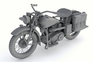 Thunder Model 35003 US Military Motorcycle Indian 741B 1/35 – image 6
