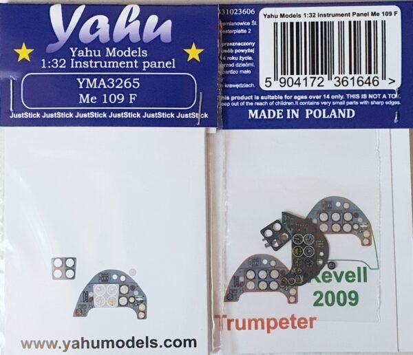Yahu YMA3265 Me 109 F Trumpeter / Revell 1/32