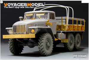 Maquette Voyager PE35646 URAL-4320 russe moderne (pour TRUMPETER 01012) 1/35 – image 2