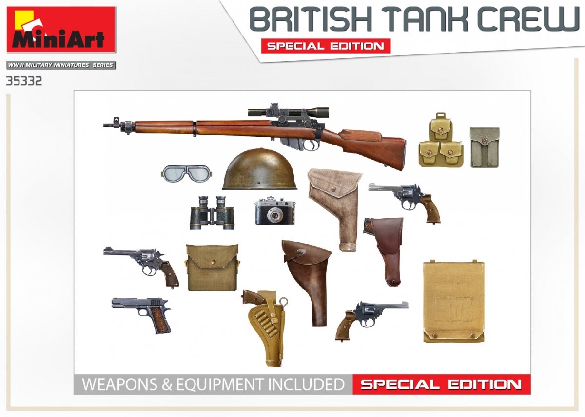 Miniart 35332 BRITISH TANK CREW. SPECIAL EDITION 1/35 – imagen 5
