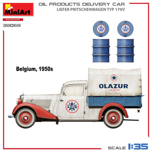 MiniArt 38069 OIL PRODUCTS DELIVERY CAR, LIEFER PRITSCHENWAGEN TYP 170V 1/35 – Bild 5
