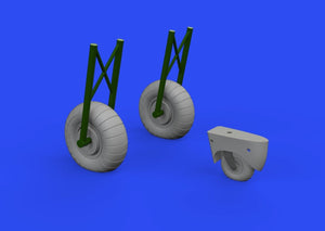 Eduard 648608 Do 17Z wheels for EDUARD/ICM 1/48 – immagine 2