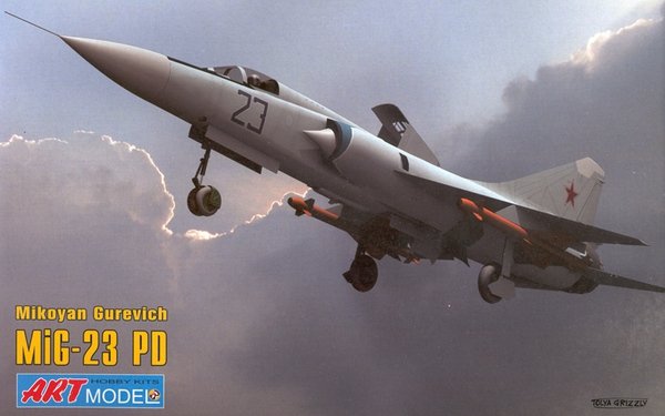 Modèle artistique 7208 Mikoyan-Gurevich MiG-23 PD (1/72)