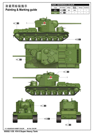 Trumpeter 05552 KV-5 Super Heavy Tank 1/35 – imagen 3