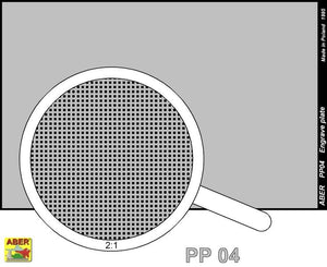 Aber PP04 Engrave plate (88 x 57mm) - pattern 04 – immagine 2