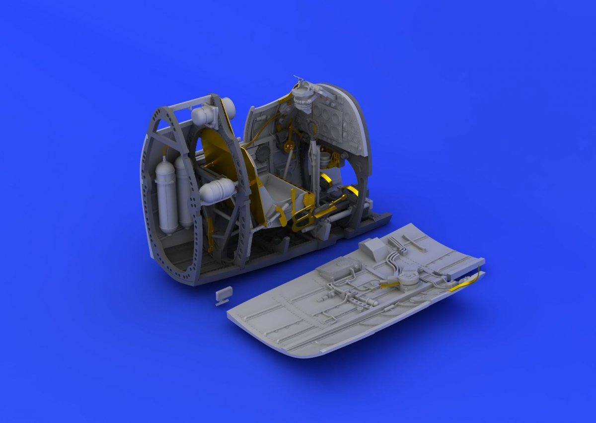 Cockpit Eduard 632064 Spitfire Mk. II au 1/32 REVELL