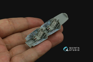 Quinta Studio QD+72178 Su-27UB 3D-Printed &amp;amp; coloured Interior on decal paper (Trumpeter) (with 3D-printed resin part) 1/72 – Bild 8
