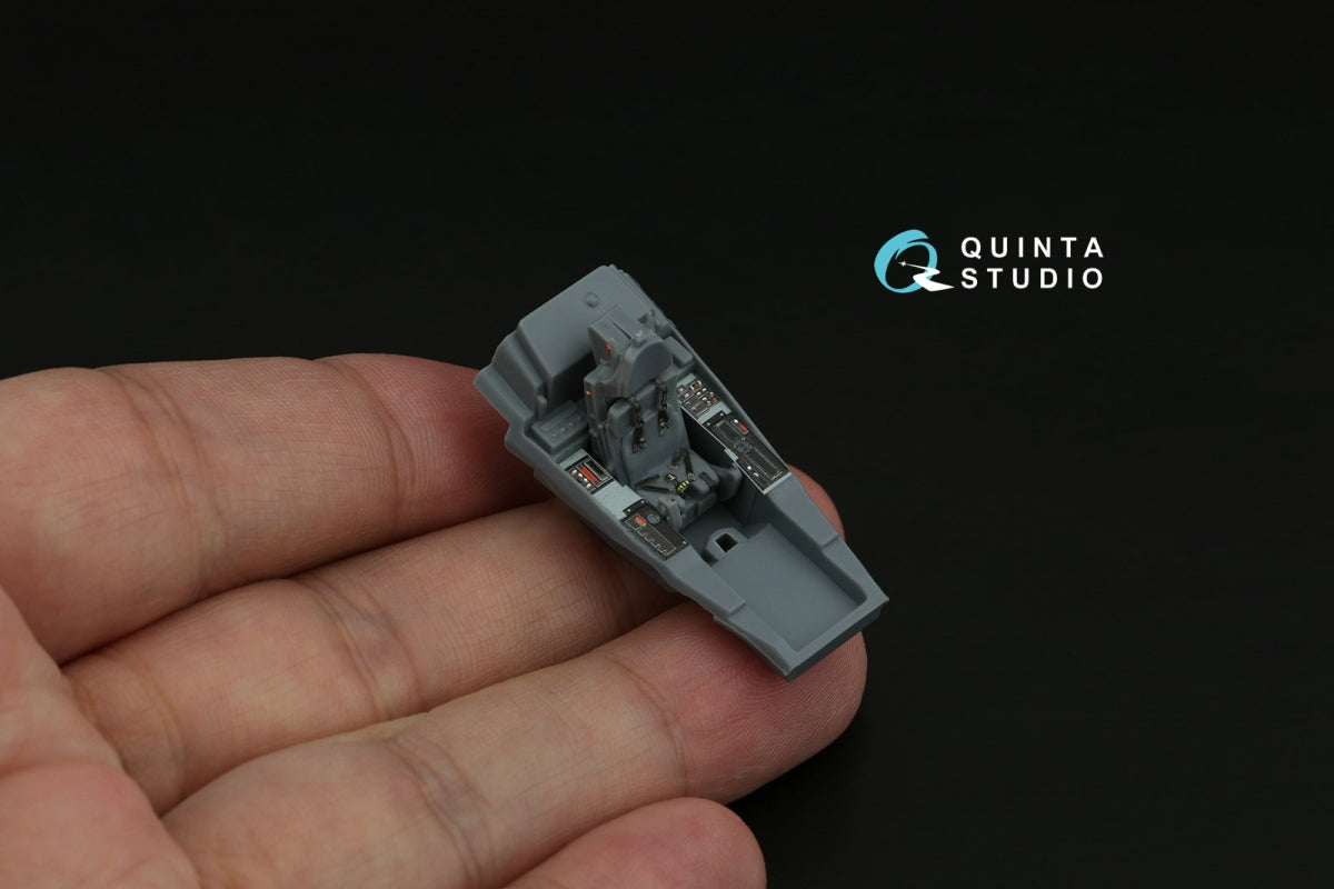Intérieur imprimé en 3D et coloré sur papier décalcomanie Quinta Studio QD72192 F-35C Lighting II (Italeri) 1/72 – image 8