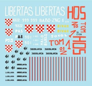 Star Decals 35-C1238 Domovinski Rat / Homeland War 1991-95. T-34/85M 1/35 – imagen 3