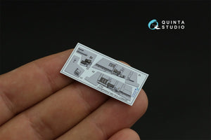 Quinta Studio QD48277 F/A-18А 3D-Printed &amp;amp; coloured Interior on decal paper (HobbyBoss) 1/48 – imagen 8