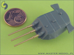 Master SM-700-005 IJN 46cm/45 (18.1in)Type 94 barrels (9 pcs) - Yamato, Musashi – Bild 4