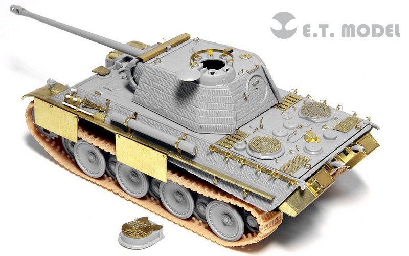 E.T. Model E72-009 WWII German Panther G For DRAGON Kit 1/72 – immagine 3