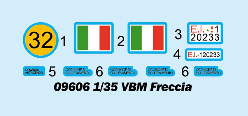 Trumpeter 09606 VBM Freccia 1/35 – imagen 5