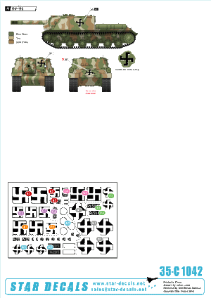 Star Decals 35-C1042 Finnish Tanks in WW2 # 6 1/35 – imagen 2