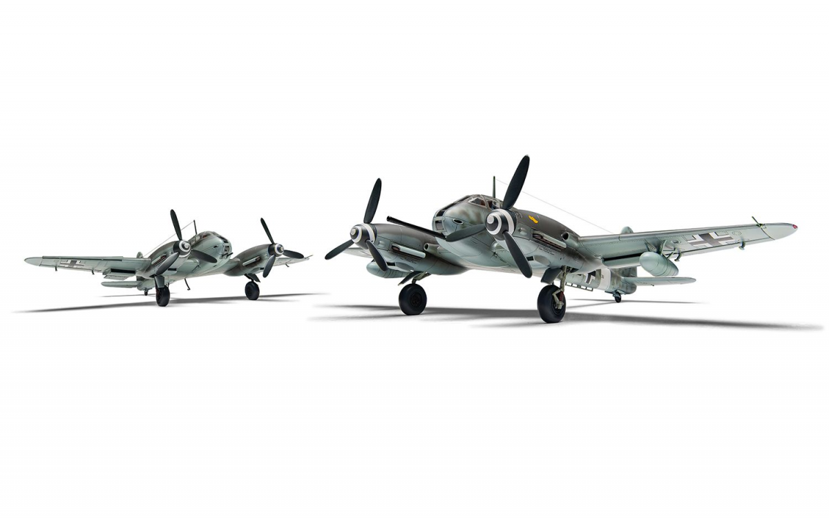 Maquette Airfix 04066 Messerschmitt Me 410A-1/U2 U4 au 1/72 – image 5