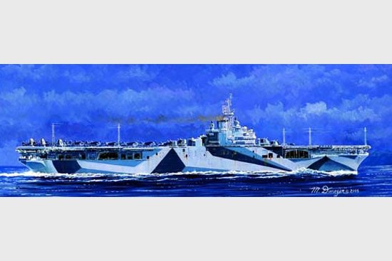 Trumpeter 05736 USS Ticonderoga CV-14 1/700 – Bild 3