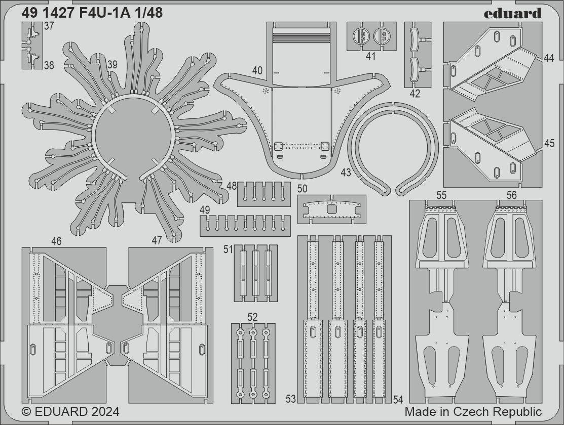 Eduard 491427 F4U-1A MAGIC FACTORY 1/48 – imagen 2