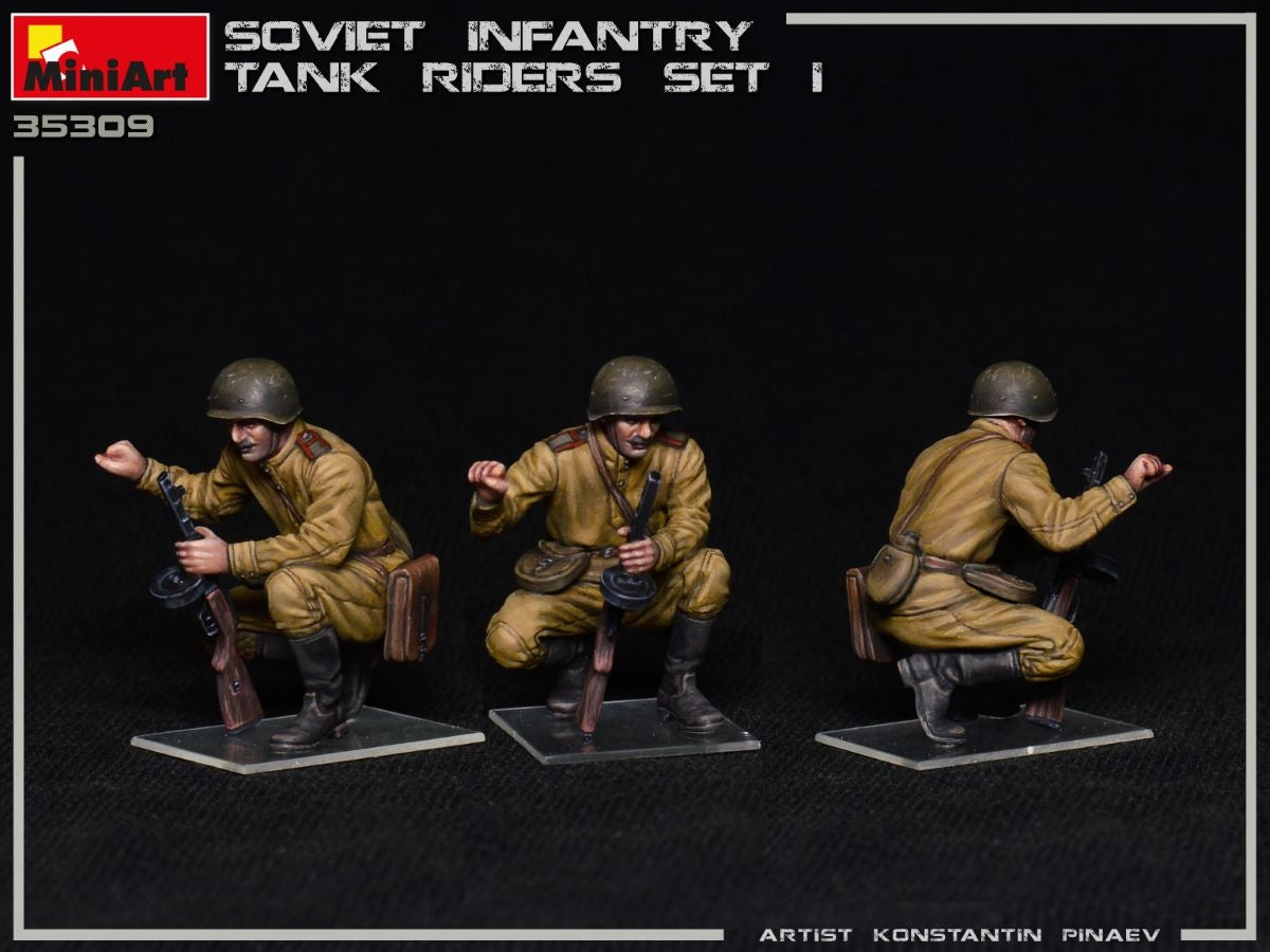 MiniArt 35309 SOVIET INFANTRY TANK RIDERS SET 1 1/35 – imagen 14