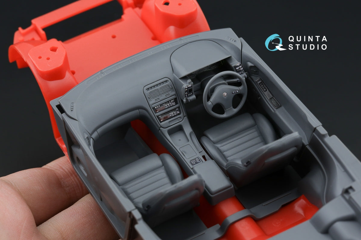Quinta Studio QD24020 Nissan Fairlady 300ZX Z32 3D-Printed coloured Interior on decal paper (Hasegawa) 1/24 – imagen 13