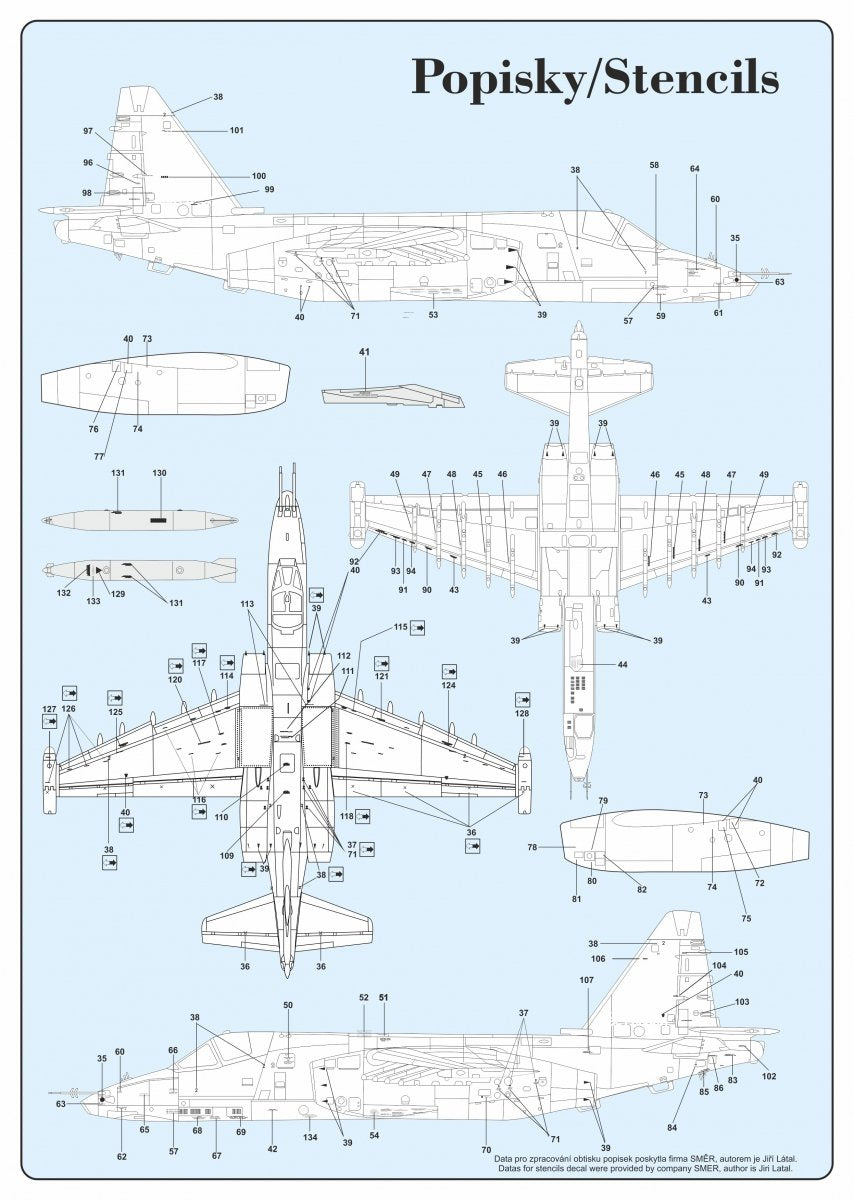 Kozavody Prostejov KPM4806 Su-25SM 1/48 – immagine 2