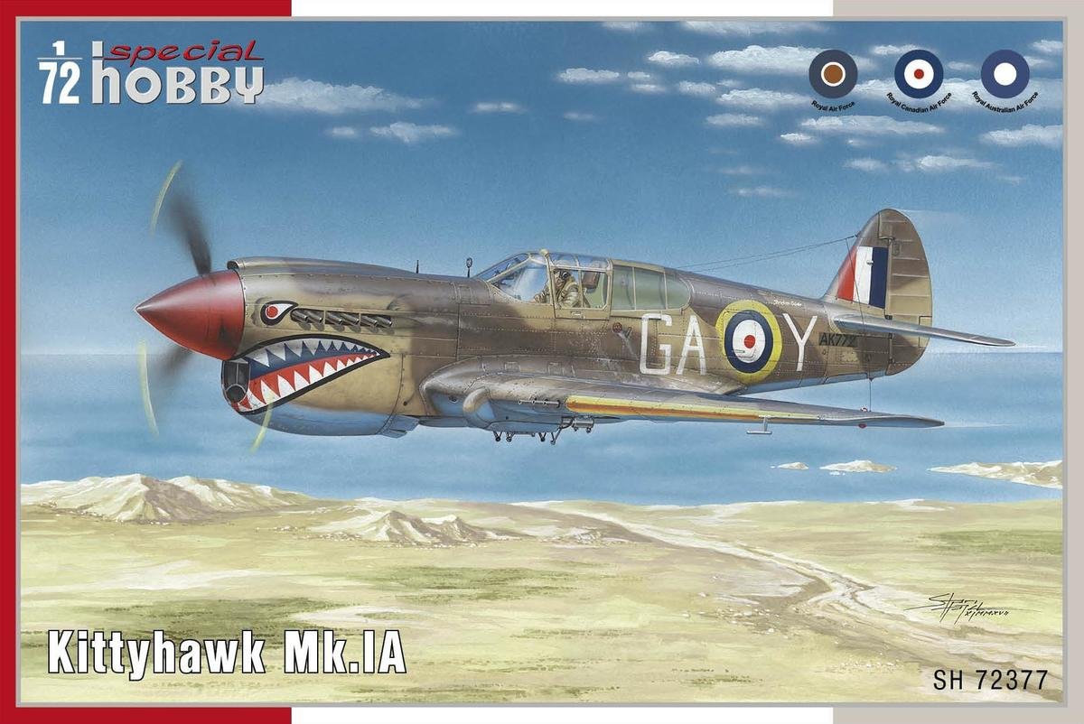 Kittyhawk Mk. IA Special Hobby 72377 au 1/72