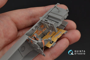 Quinta Studio QD32050 Fokker Dr.1 3D-Printed &amp;amp; coloured Interior on decal paper (for Meng kit) 1/32 – imagen 6