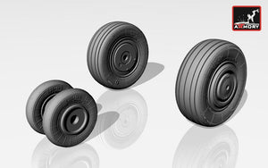 Armory Models AW72015 Mikoyan МiG-23S,M,MS,MF,U,UB wheels 1/72 – Bild 2