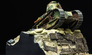 Meng Model TS-011 FRENCH FT-17 LIGHT TANK (RIVETED TURRET) 1/35 – imagen 2