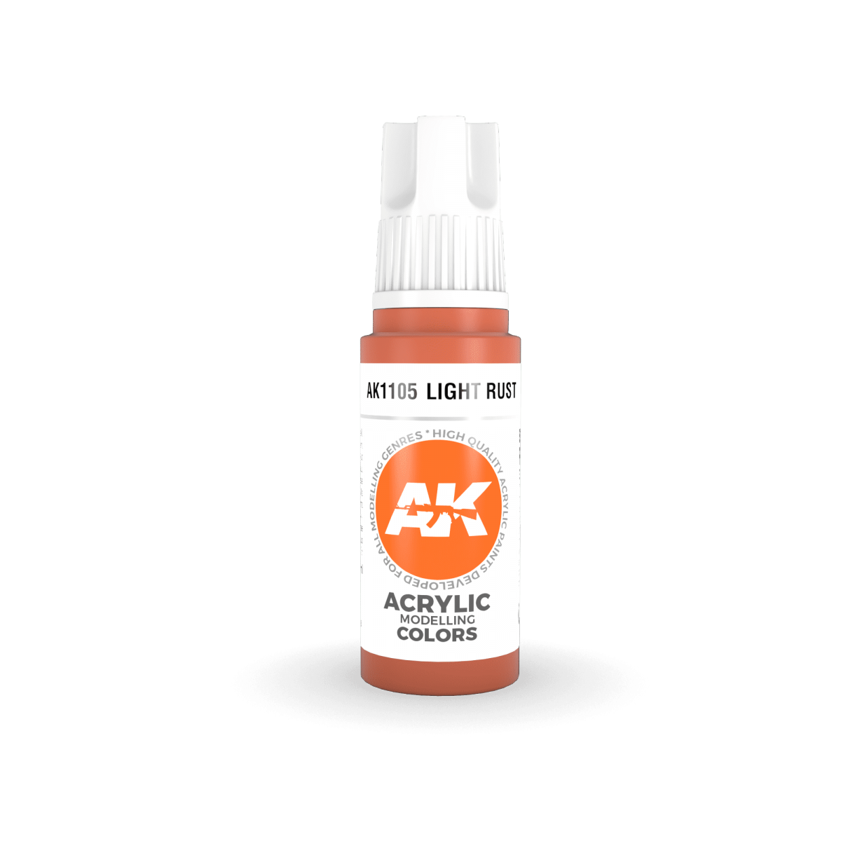 AK Interactive AK11105 LIGHT RUST – STANDARD 17ml – imagen 2