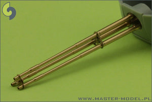 Master AM-35-001 M197 - Three-barrelled rotary 20mm cannon - turned barrels with etched barrel clamps 1/35 – imagen 5