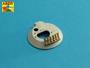 Aber 35A128 Soviet smoke Discharges system for BMP-1 902V “Tucha” with rack 1/35 – immagine 4