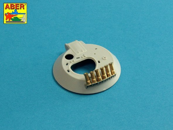 Aber 35A128 Soviet smoke Discharges system for BMP-1 902V “Tucha” with rack 1/35 – immagine 4