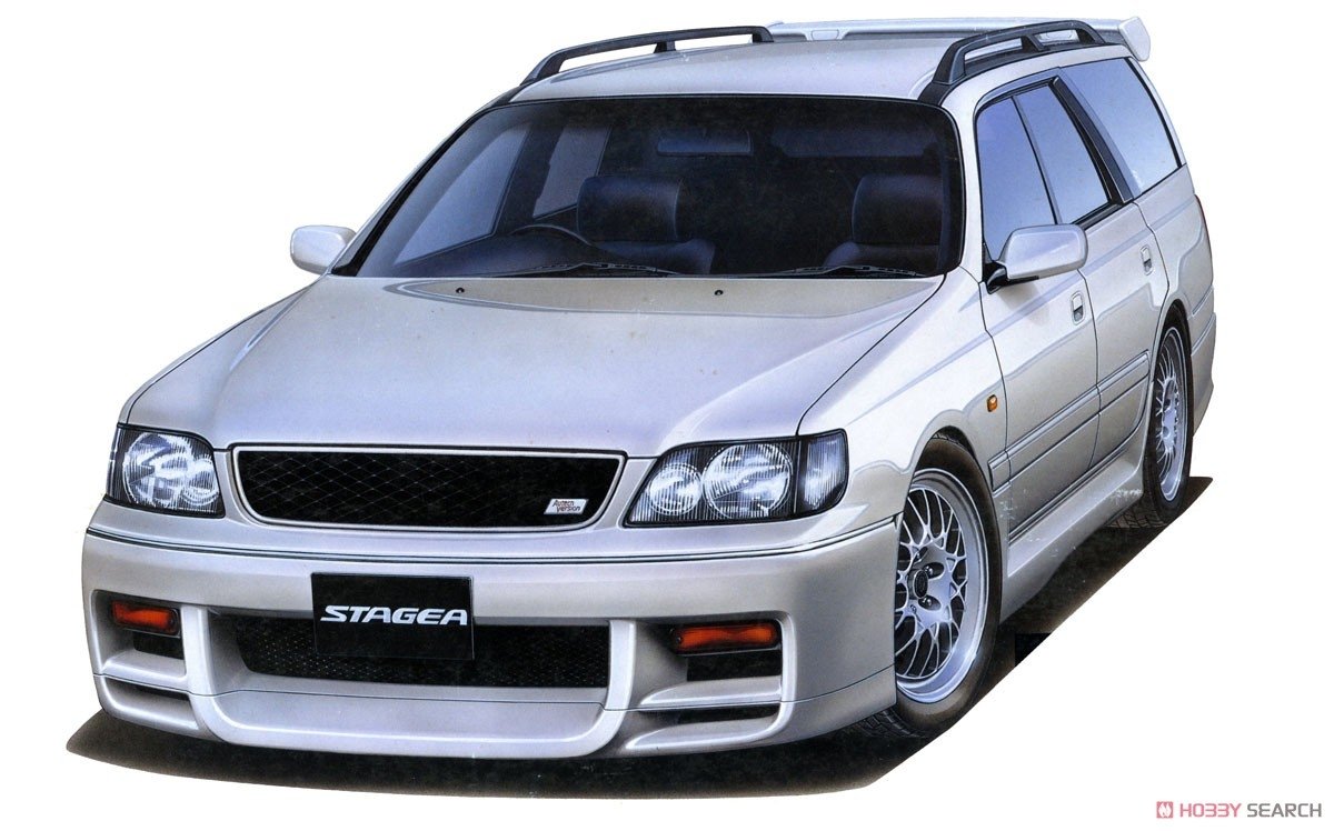 Fujimi 046136 ID-147 Nissan Stagea Autech Version 260RS / 25X Four 1/24 – imagen 2