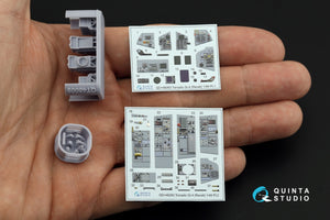 Quinta Studio QDS+48263 Tornado GR.4 3D-Printed coloured Interior on decal paper (Revell) (small version) (with 3D-printed resin parts) 1/48 – immagine 2