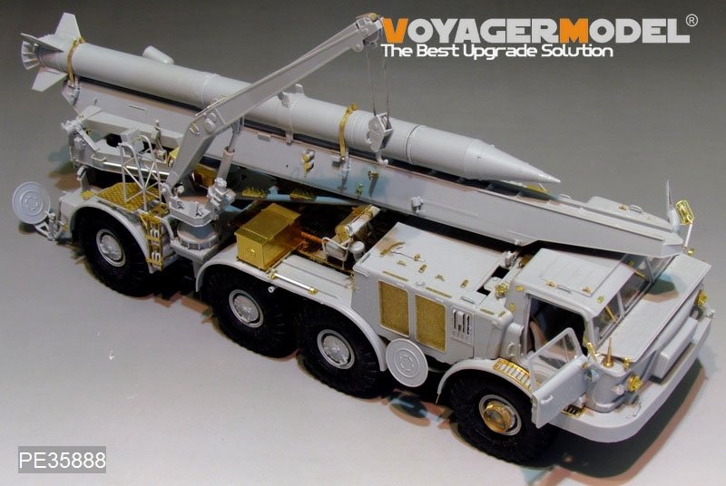 Voyager Model PE35888 Modern Russian 9P113 TEL w/9M21 rocket Basic for TRUMPETER 1/35 – image 7